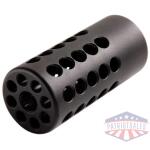 TACSOL COMPENSATOR 1" 22LR - 1/2X28 TPI MATTE BLACK