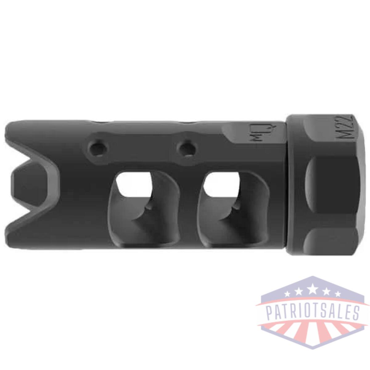 Qs0011_profile_1 - audere quarter stroke muzzle - brake 30 cal 5/8"-24 black - qs0011 profile 1