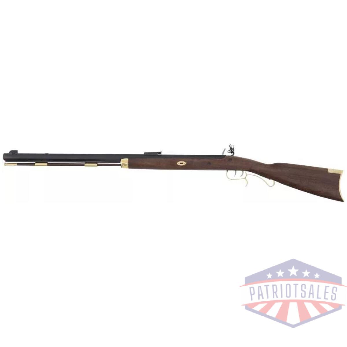 R2390801_left - traditions hawken woodsman - 50 cal flint blued/hardwood - r2390801 left