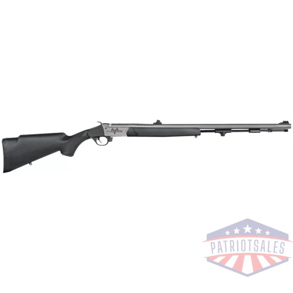 TRADITIONS PURSUIT XT 50 CAL - 26" W/SIGHTS S/S CERAKOTE/BLK