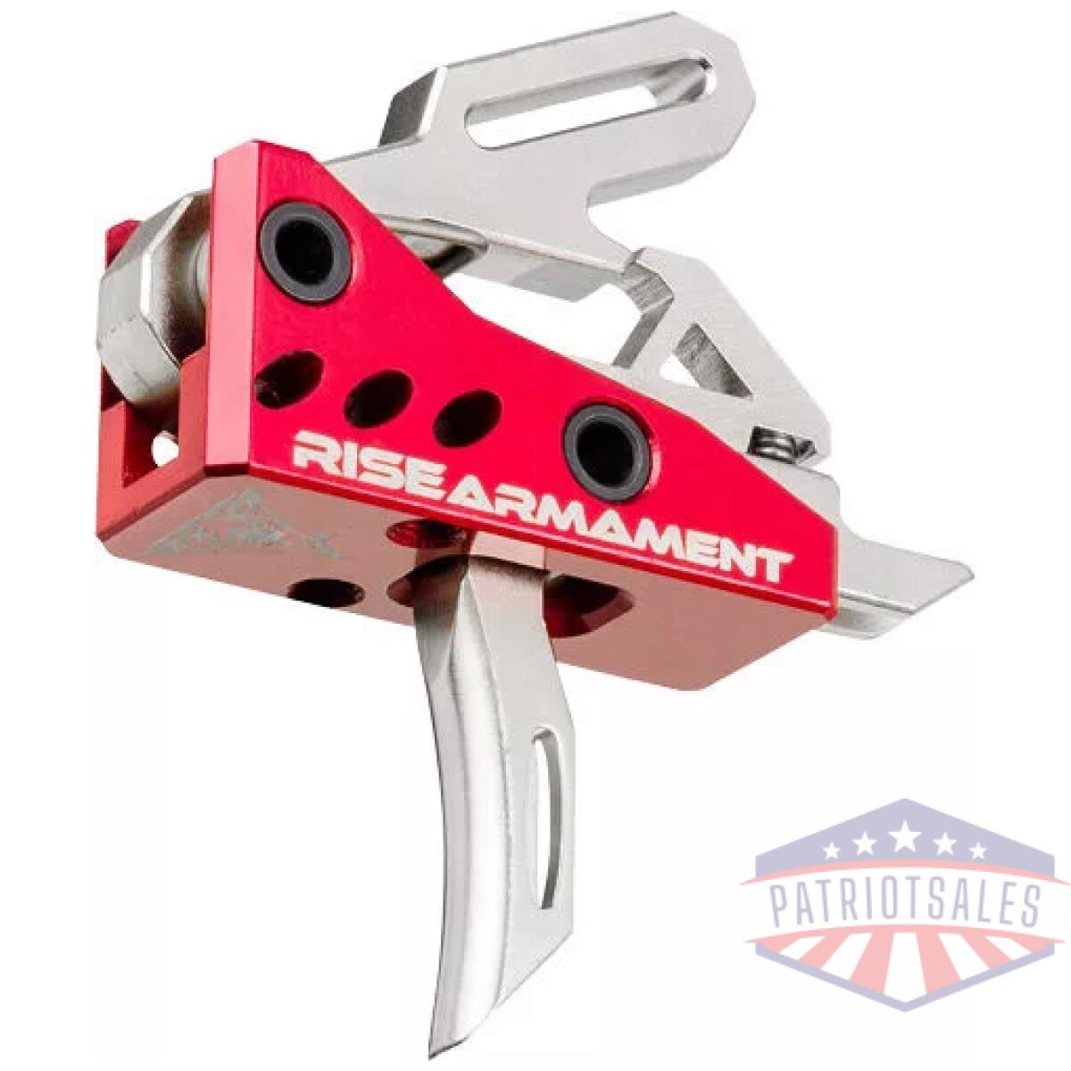Ra535slvr - rise trigger advanced perform- ance 3. 5lb skeletonized ar-15 - ra535slvr