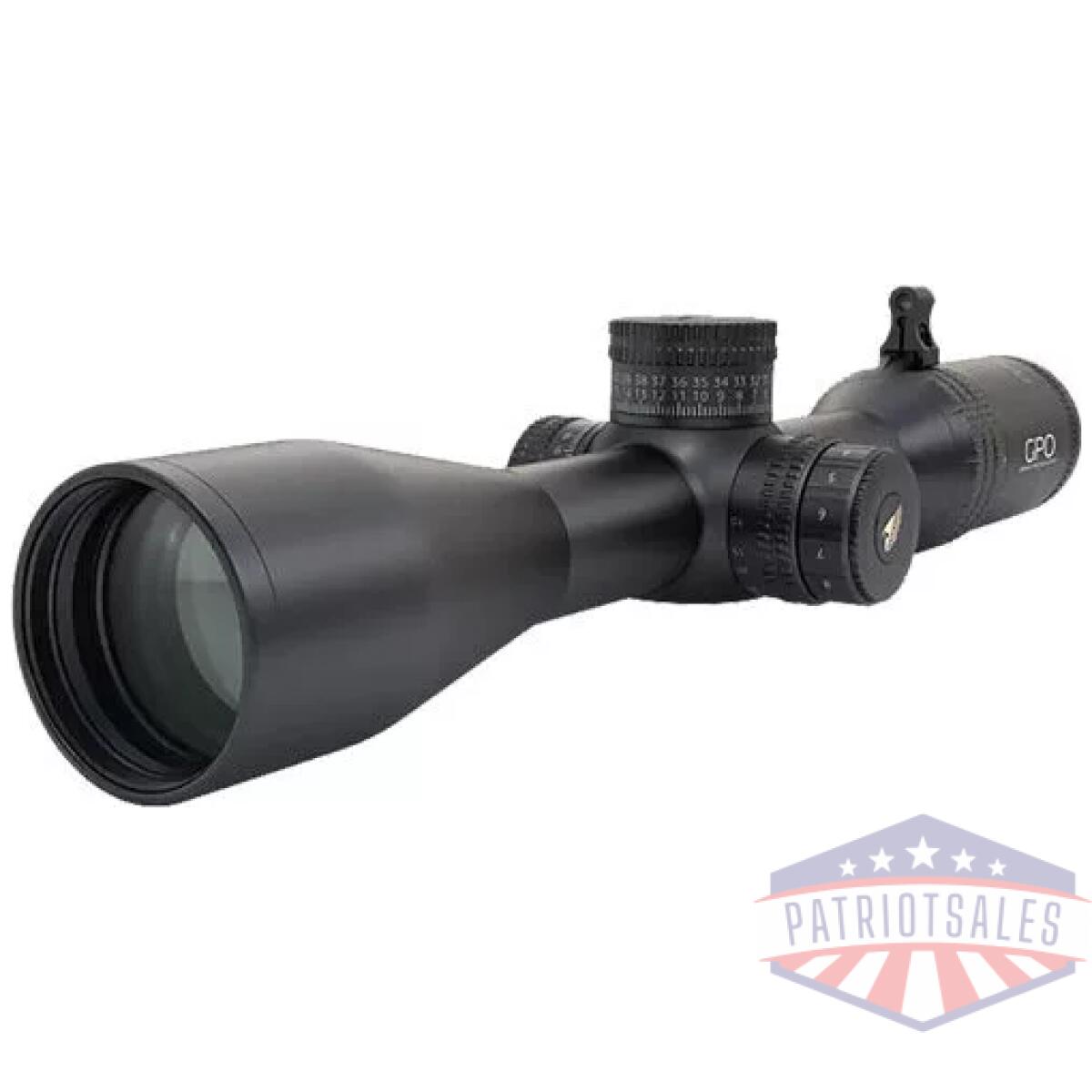 Gpo scope centuri 3-18x44 - 30mm illuminated moa black - image 1