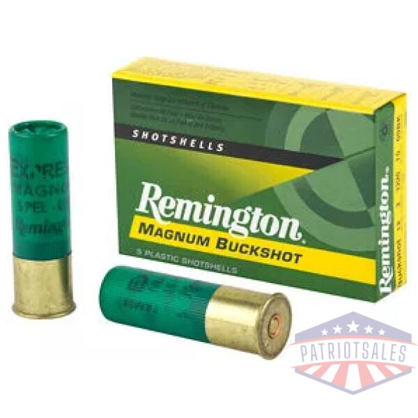 REM EXP MAG 12GA 3" 00 BCK 5/250
