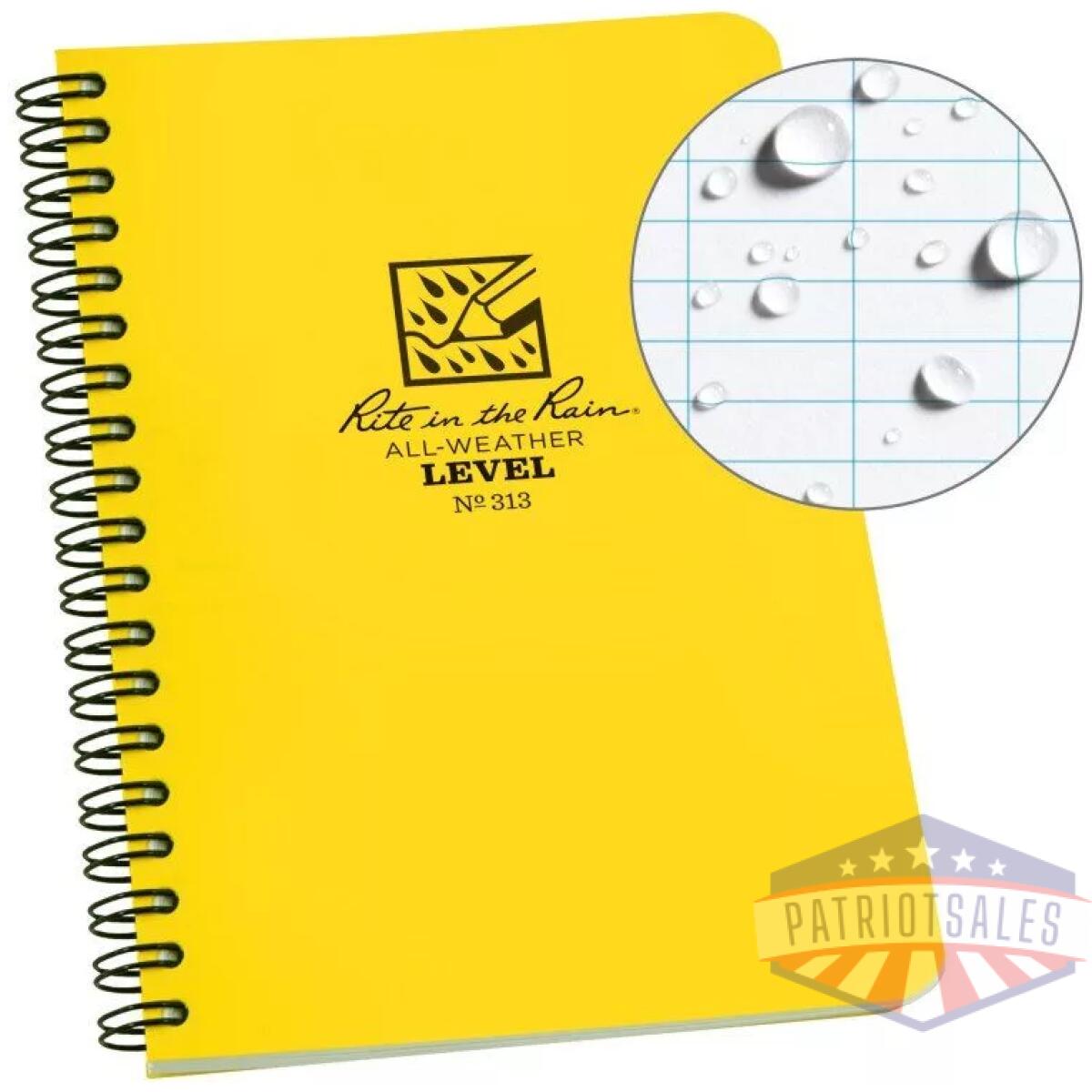 Rir-313 - spiral notebook - level - rir 313