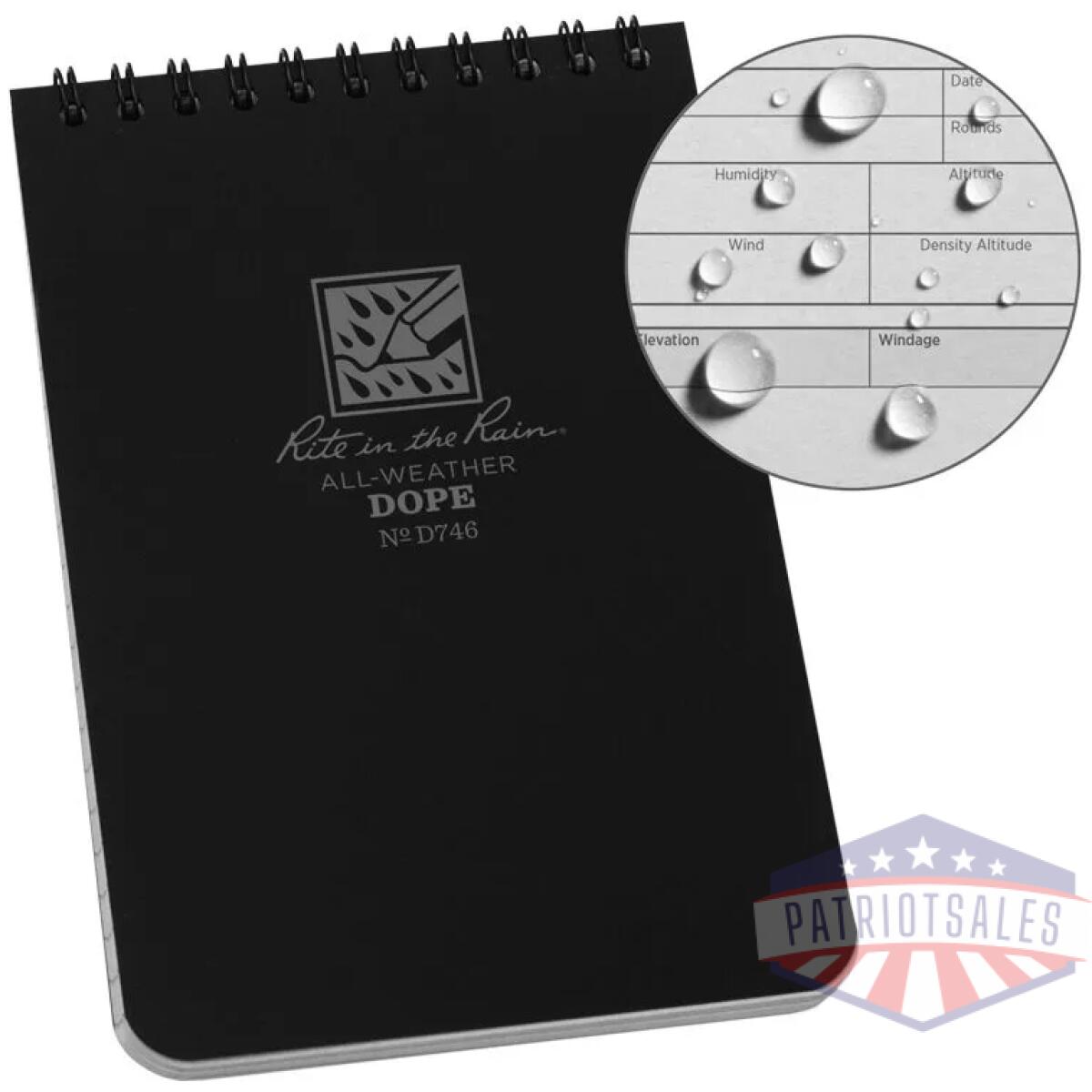 Rir-d746 - dope logbook - rir d746