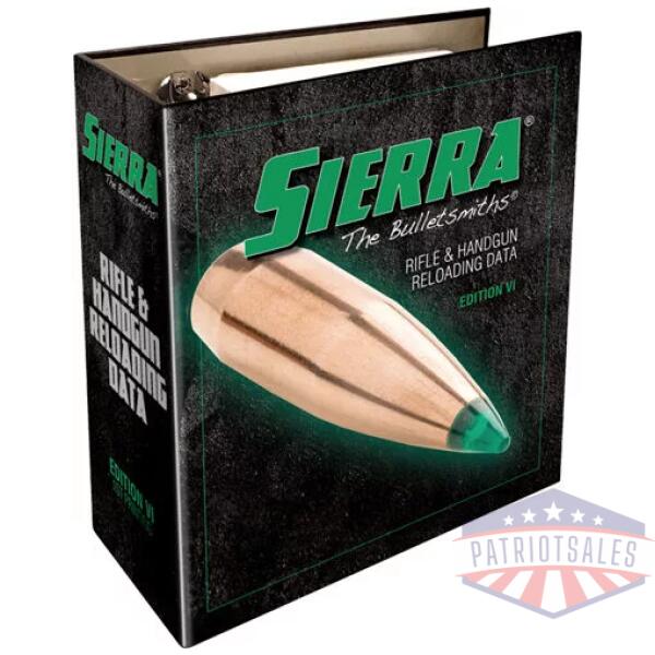 SIERRA 6TH EDITION - RELOADING MANUAL