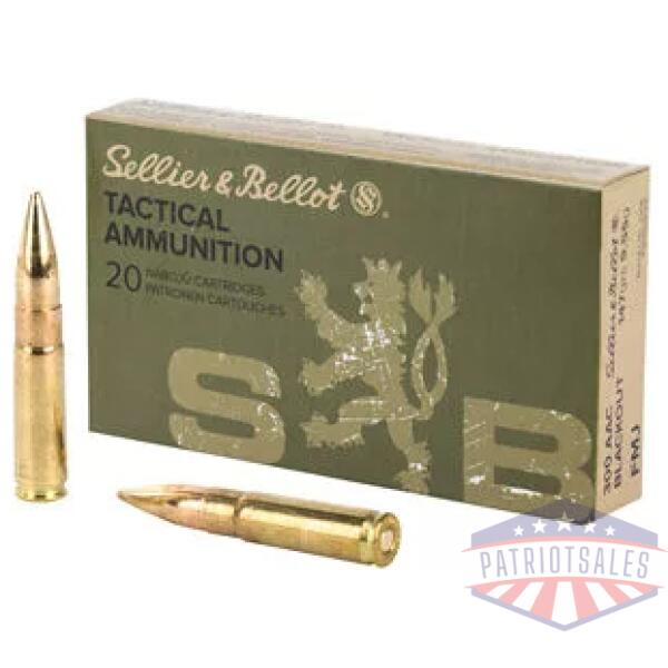 S&B 300BLK 147GR FMJ 20/1000