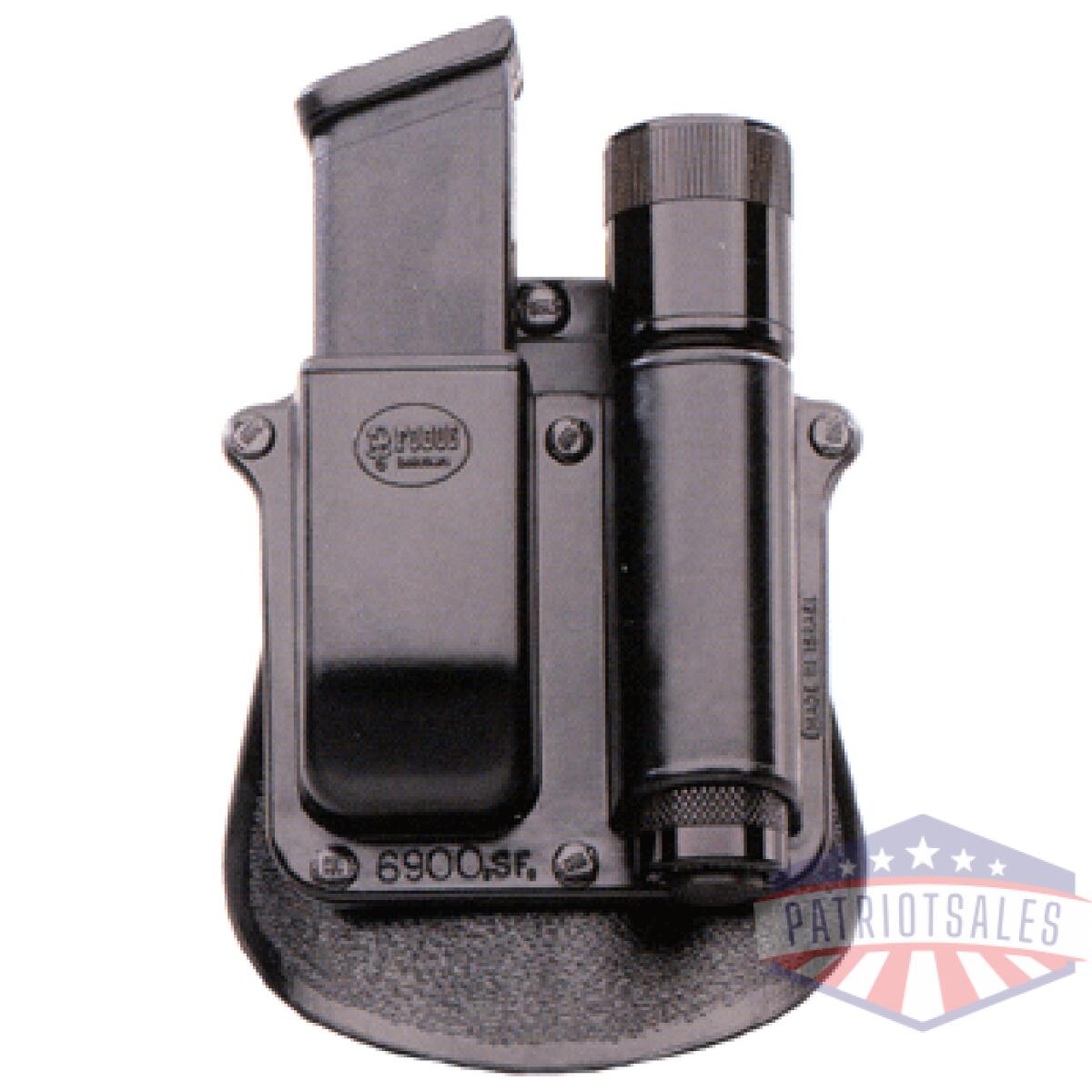 Sf6900 - fobus flashlight/mag pouch - paddle style double stack mag - sf6900