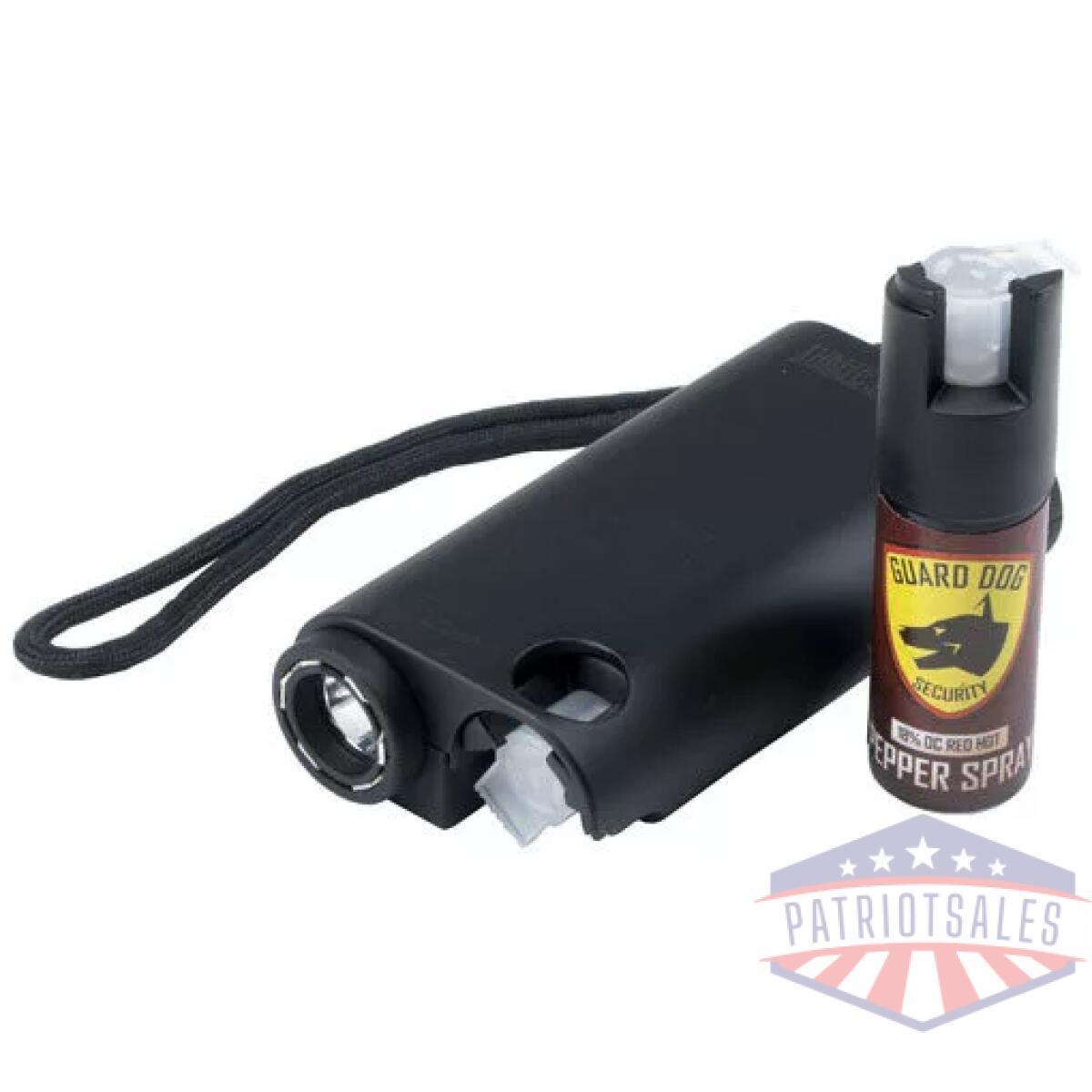 Sgpstlgdobk-1 - guard dog olympian 3-in-1 blk - stun gun/light/pepper spray - sgpstlgdobk 1