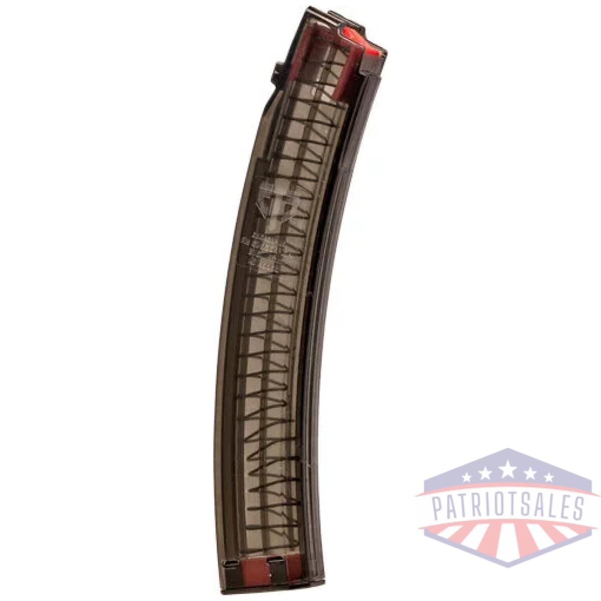 Smkczevo40g2 - ets magazine cz scorpion evo - 9mm 40rd carbon smoke - smkczevo40g2