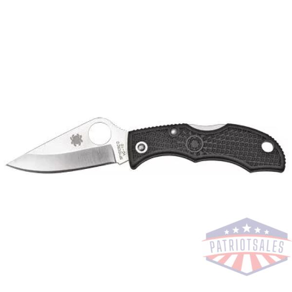 SPYDERCO LADYBUG3 BLACK FRN PLAIN