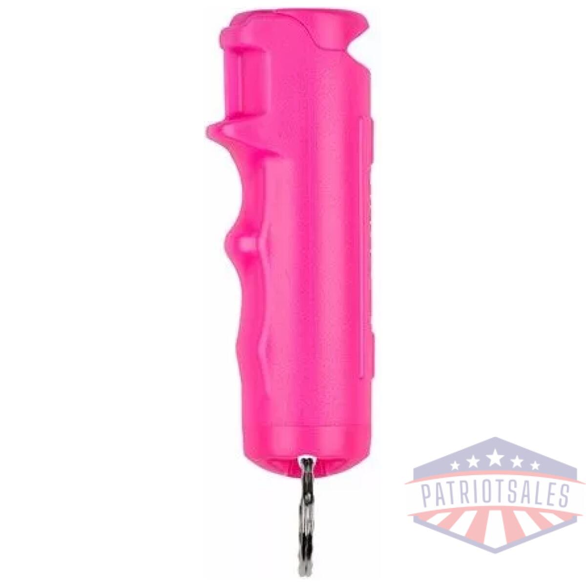 Sr-f15-pusg-02 - pepper gel with fast flip top safety and snap-clip keychain - sr f15 pusg 02