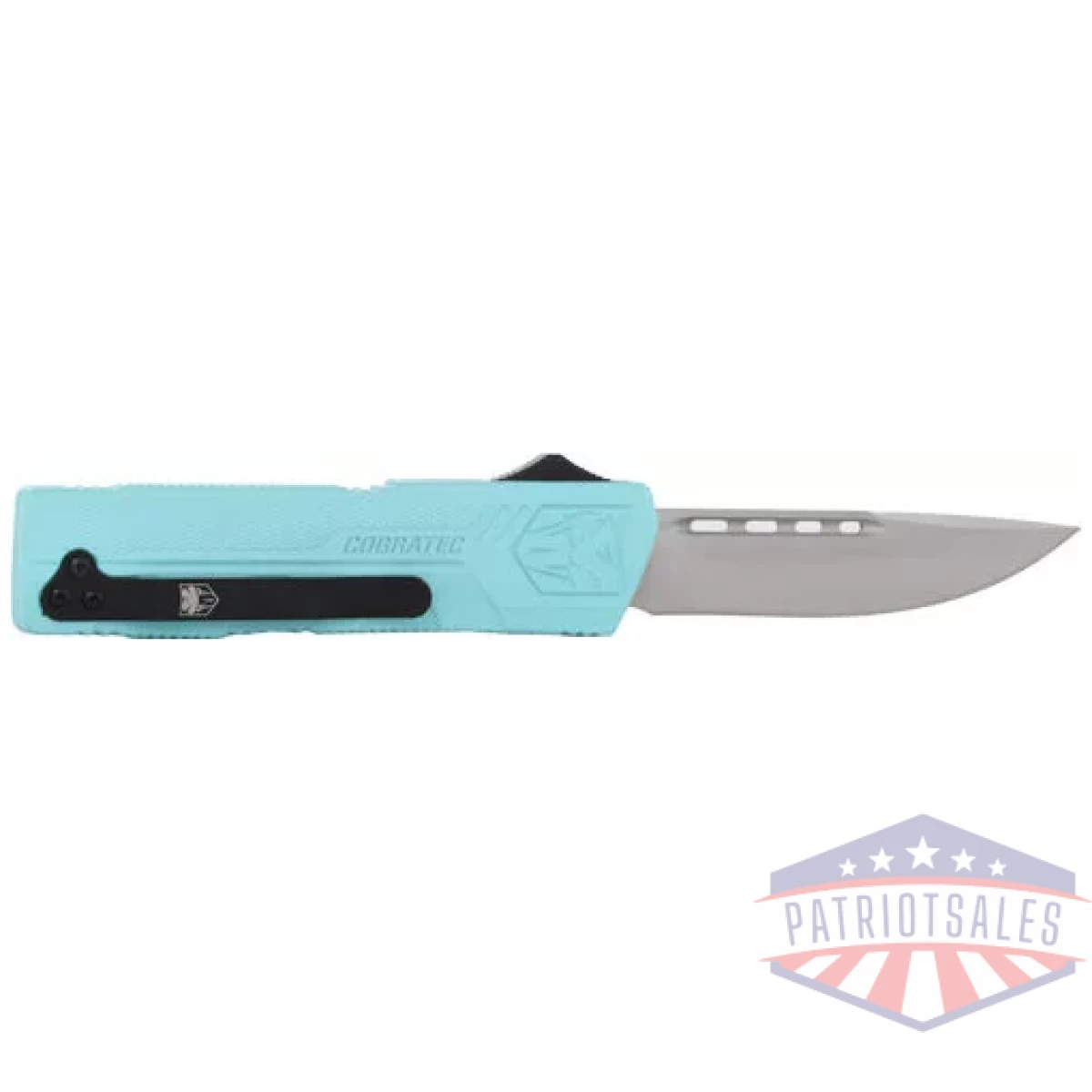 Cobratec lightweight otf - mint blue 3. 25" drop point - image 1