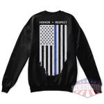 Thin Blue Line Crew Neck Sweatshirt
