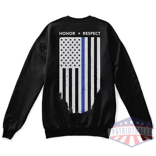 Thin Blue Line Crew Neck Sweatshirt