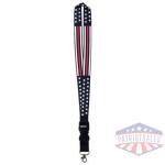 Thin Red Line Lanyard - Stars and Stripes