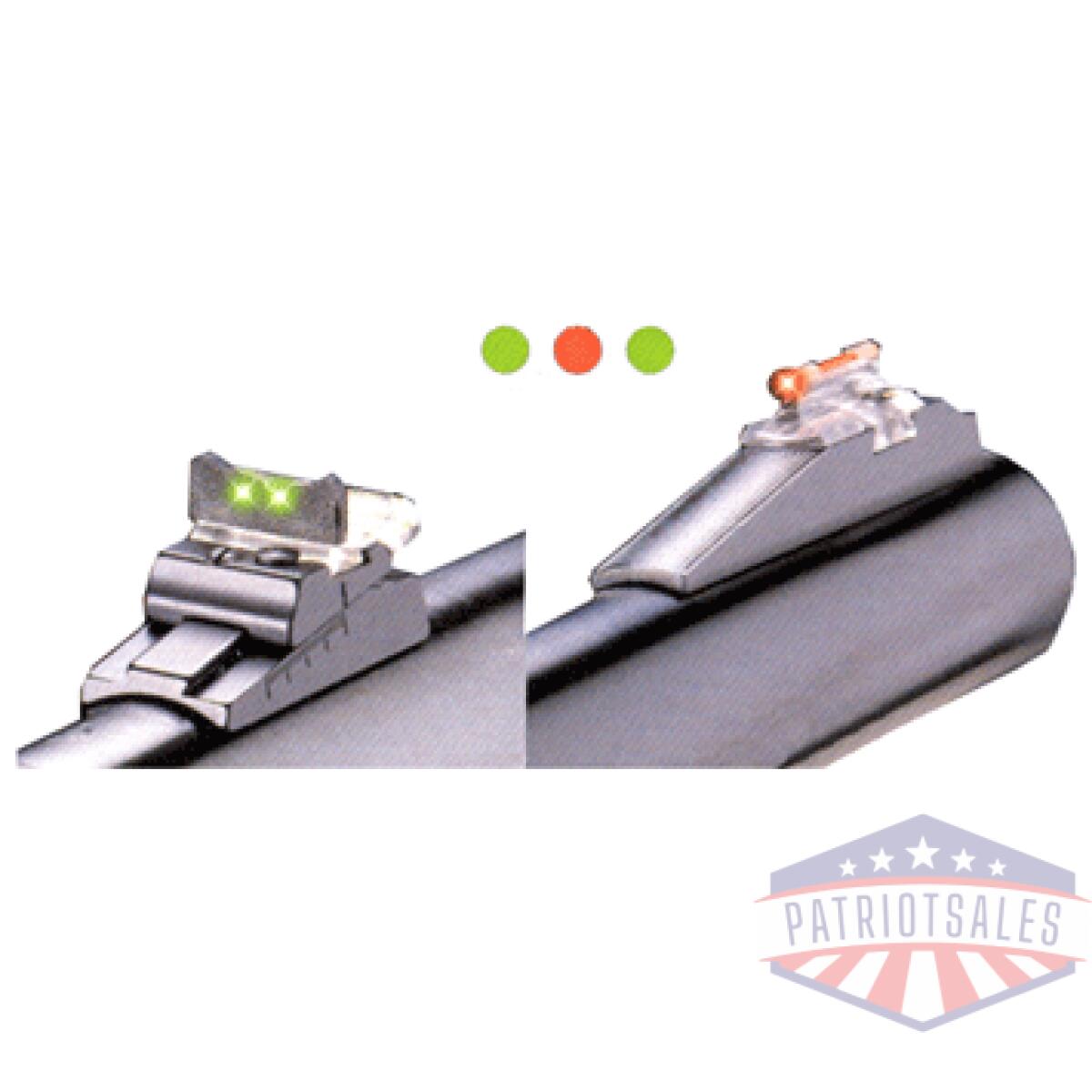 Tg961m - truglo sight set for mossberg - slug barrels red/green - tg961m