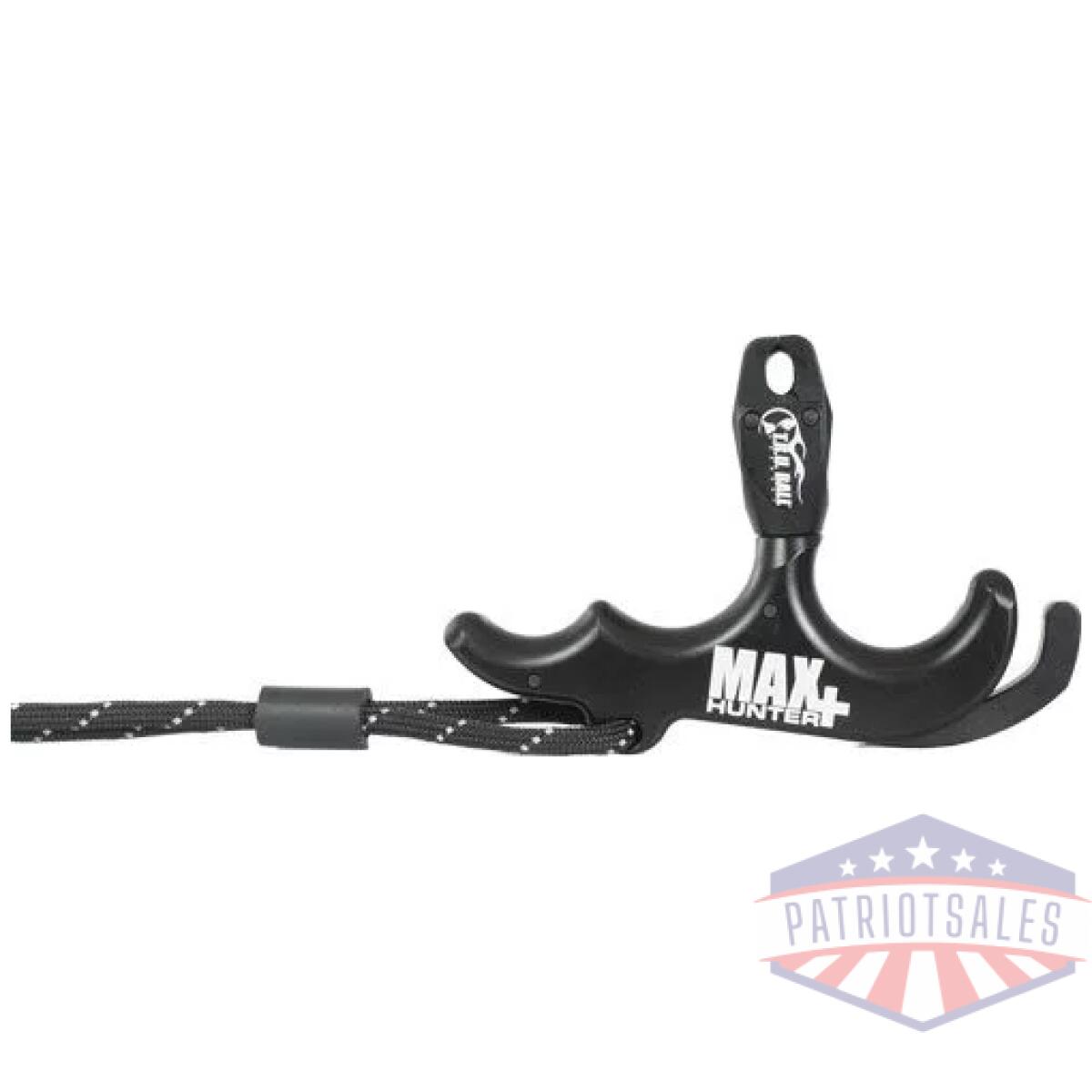 Tmhpbk - t. R. U. Ball release maxhunter+ - hand held 3-finger thumb black - tmhpbk