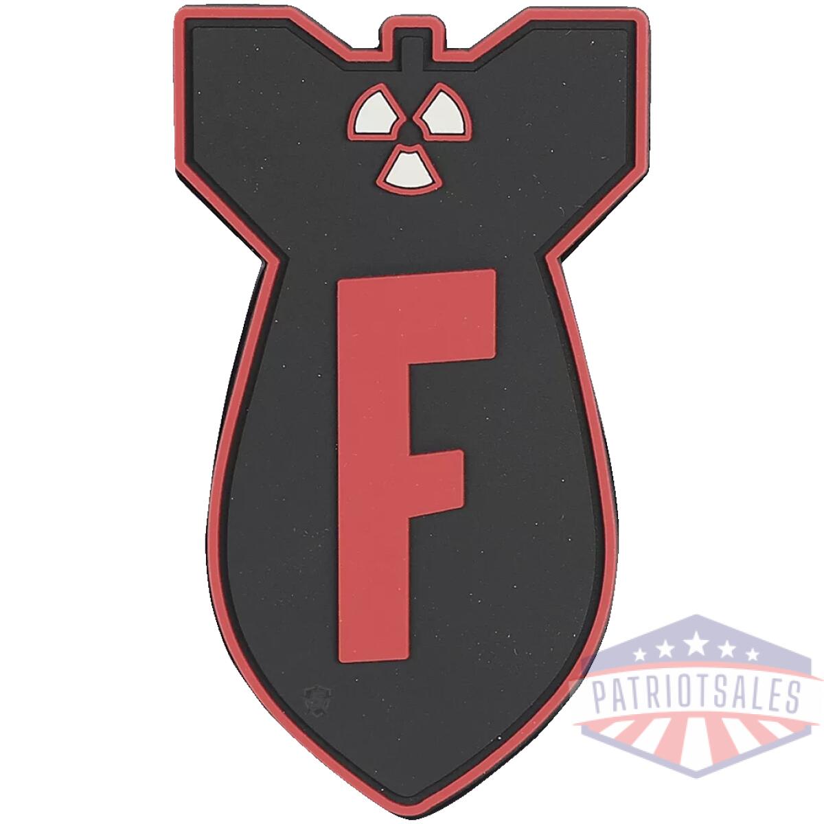 Tsp-6698000-1 - f-bomb morale patch (6 pack) - tsp 6698000 1