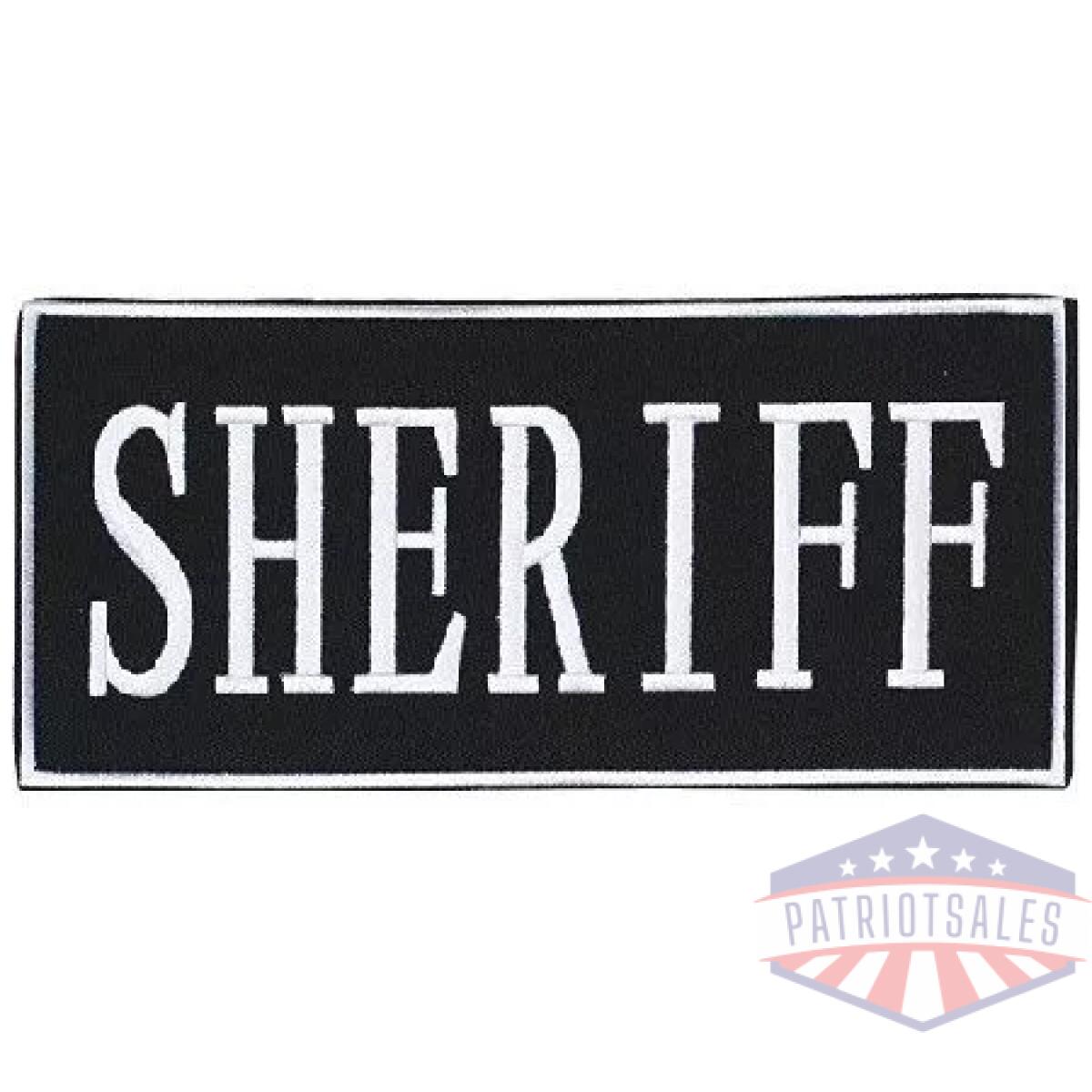 Vdt06-772824219 - sheriff patch - vdt06 772824219