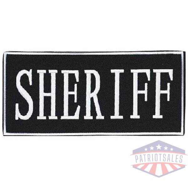 Sheriff Patch