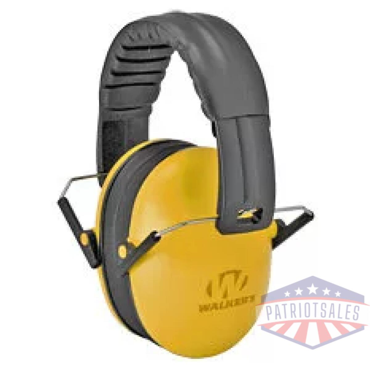 Walgwp-fkdm-yl_1 - walker's ultra compact muff yellow - walgwp fkdm yl 1