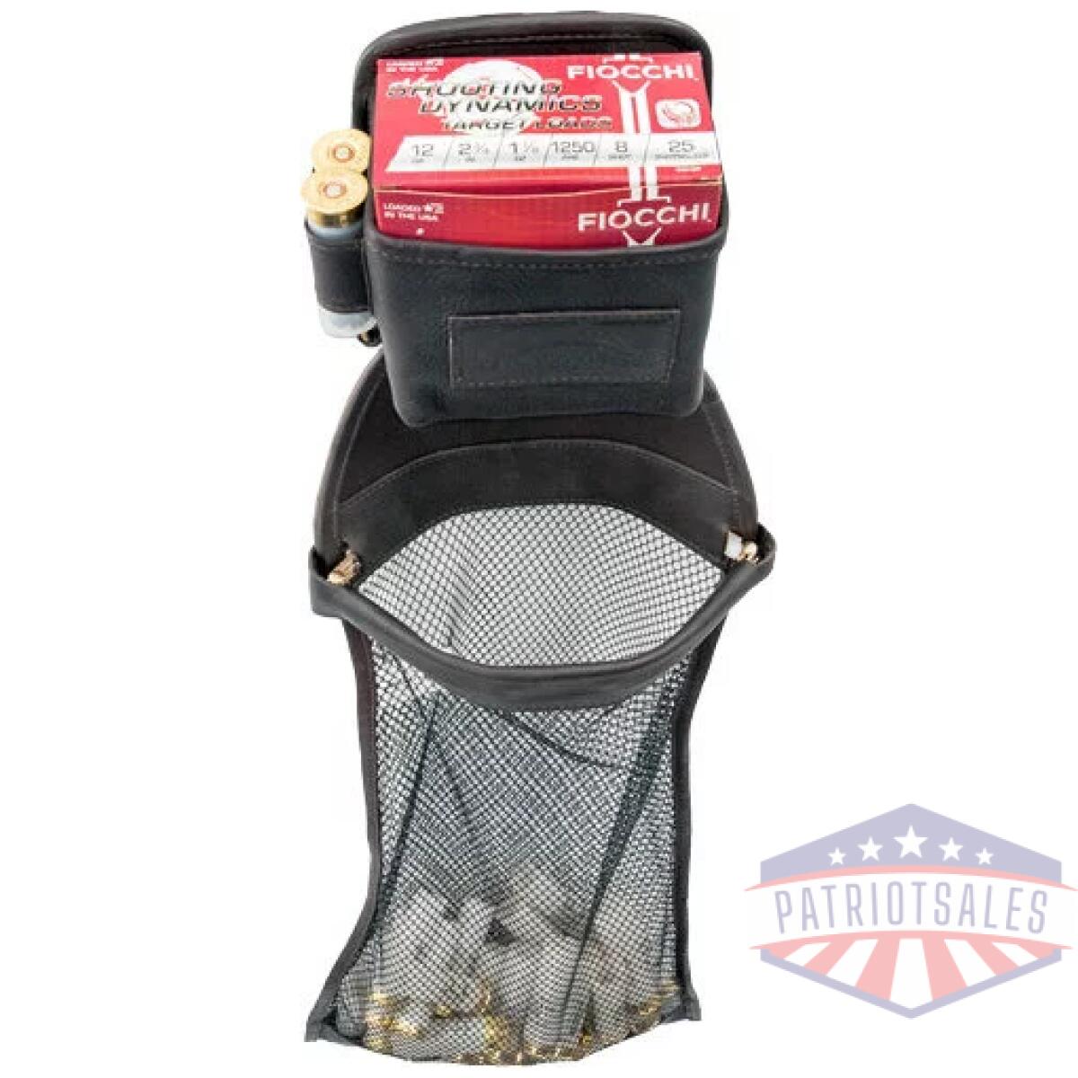 Wh509ljv_top-view - peregrine outdoors wild hare - leather trap shooters combo jv - wh509ljv top view