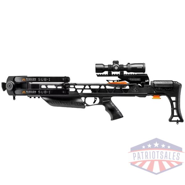 MISSION CROSSBOW SUB-1 PACKAGE - 385FPS BLACK