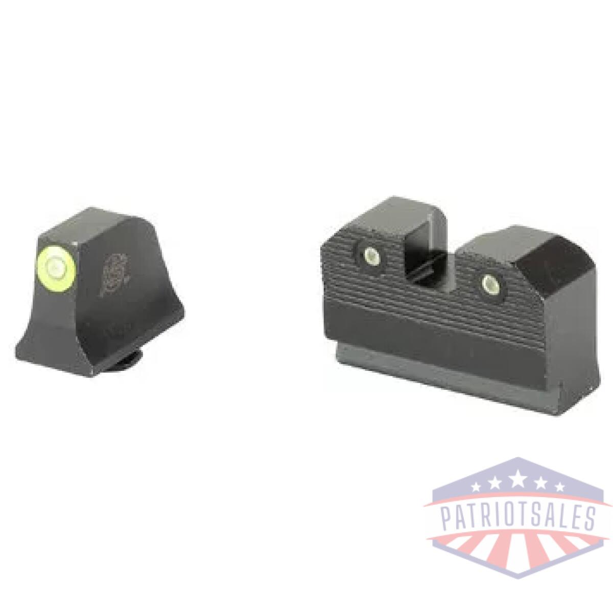 Xsgl-r204p-6g_1 - xs r3d 2. 0 glock 19 sup hght grn - xsgl r204p 6g 1