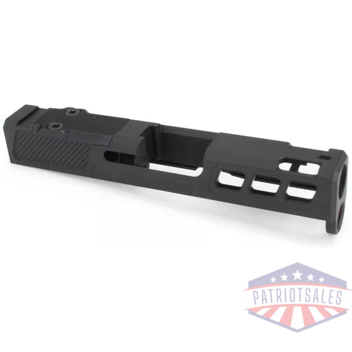 Zaf-zps-p-43-blk - rts g43 zps. P slide rmsc cut armor black - zaf zps p 43 blk