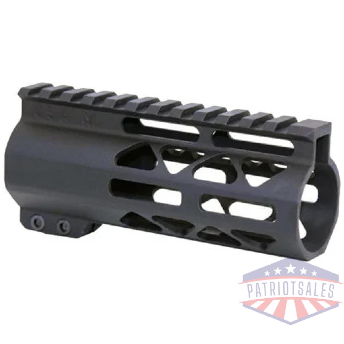 Zgt5alc - guntec air-lok handguard - 5" m-lok black - zgt5alc