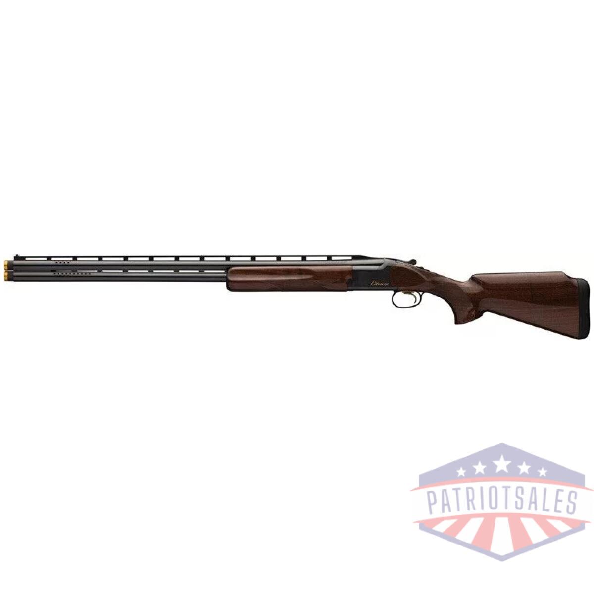 G018074326_left - browning cxt trap 12ga 3" - 30"vr blued/walnut - g018074326 left