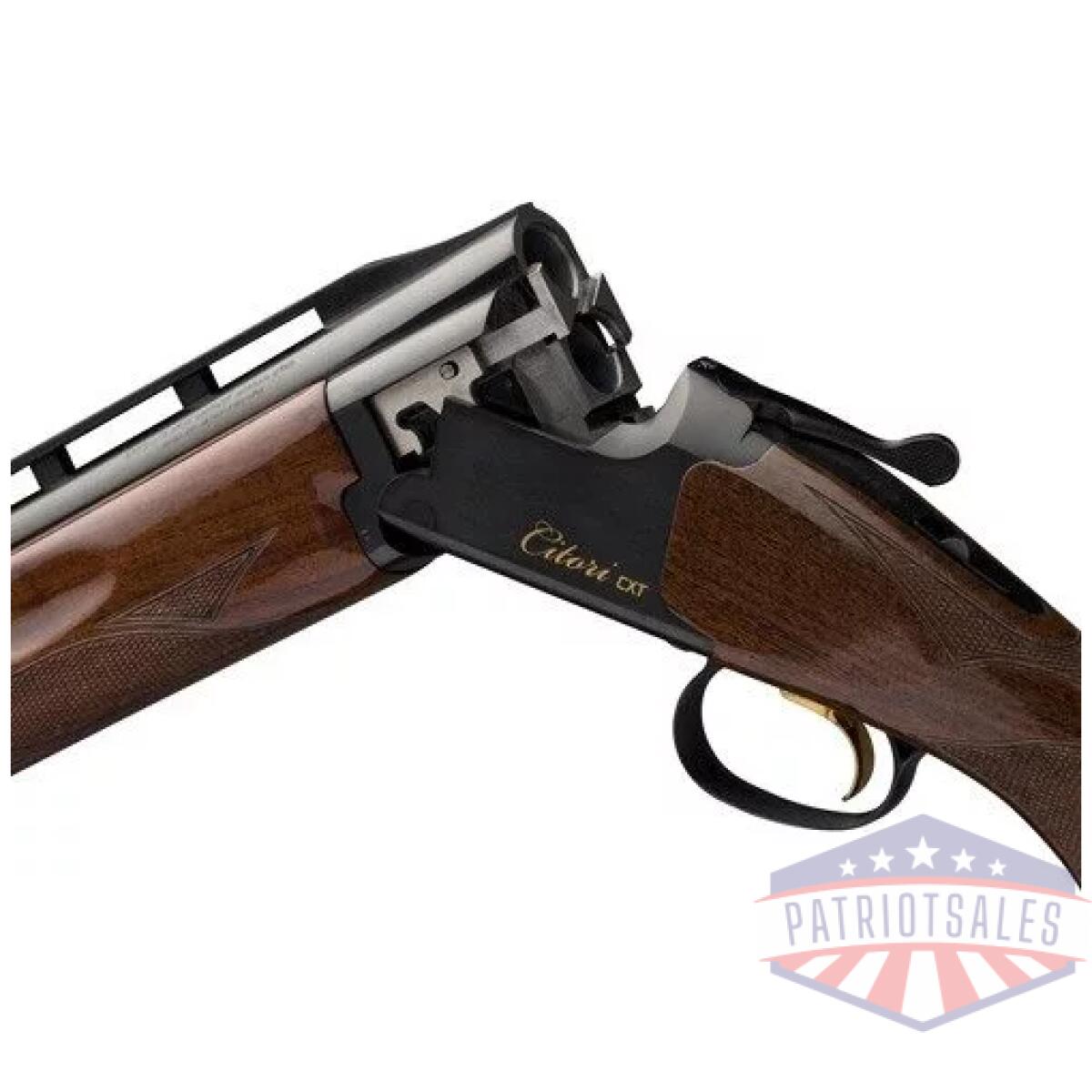 G018074326_open - browning cxt trap 12ga 3" - 30"vr blued/walnut - g018074326 open
