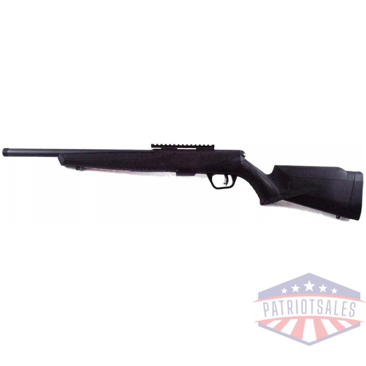 Savage b22fv-sr magnum 22wmr - 16. 25" hvy bbl threaded bl syn - image 2