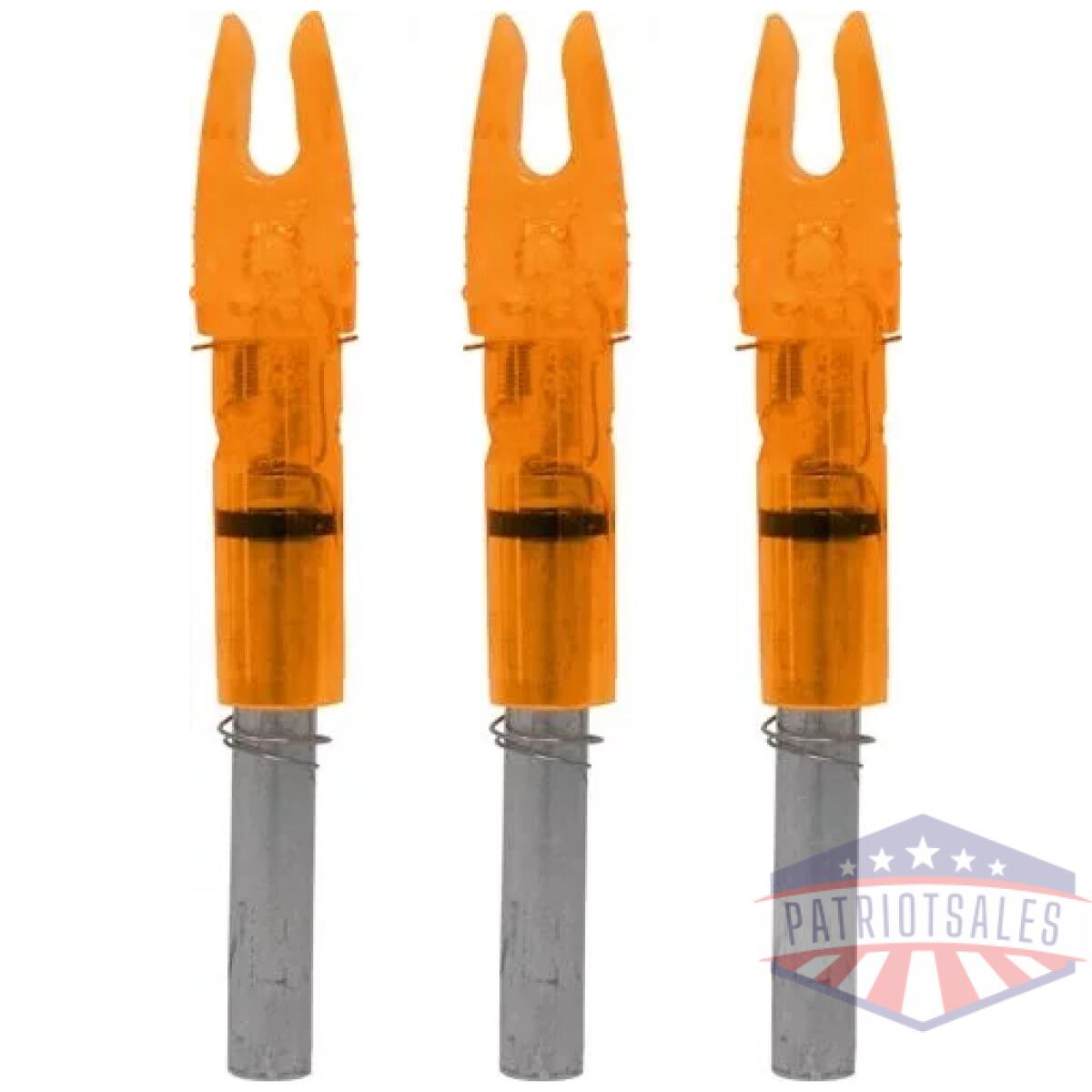 Gt3_no-glow_1 - lumenok lighted nock - gt-series hd orange 3pk - gt3 no glow 1
