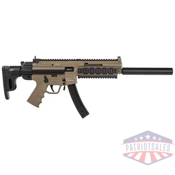 ATI GSG-16 RIA Carbine .22 LR 10rd Magazine 16.25" Barrel FDE Finish Synthetic Stock