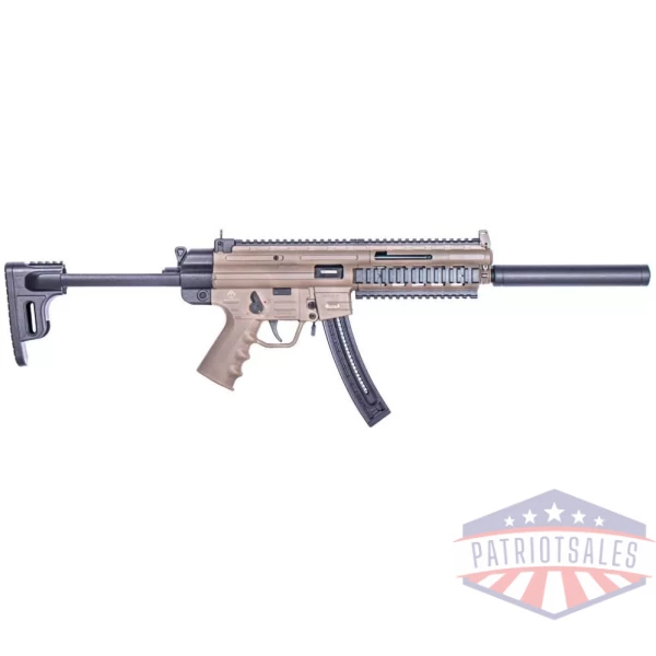 ATI German Sports Guns GSG-16 Carbine RIA Rifle .22 LR 22rd Magazine 16.25" Barrel Tan