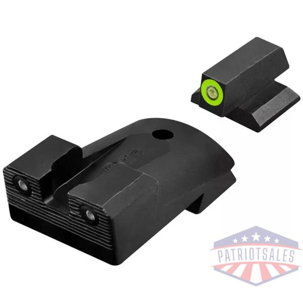 XS Sights R3D 2.0 Night Sights for Kimber 1911 Custom 5" & Ultra Carry Green