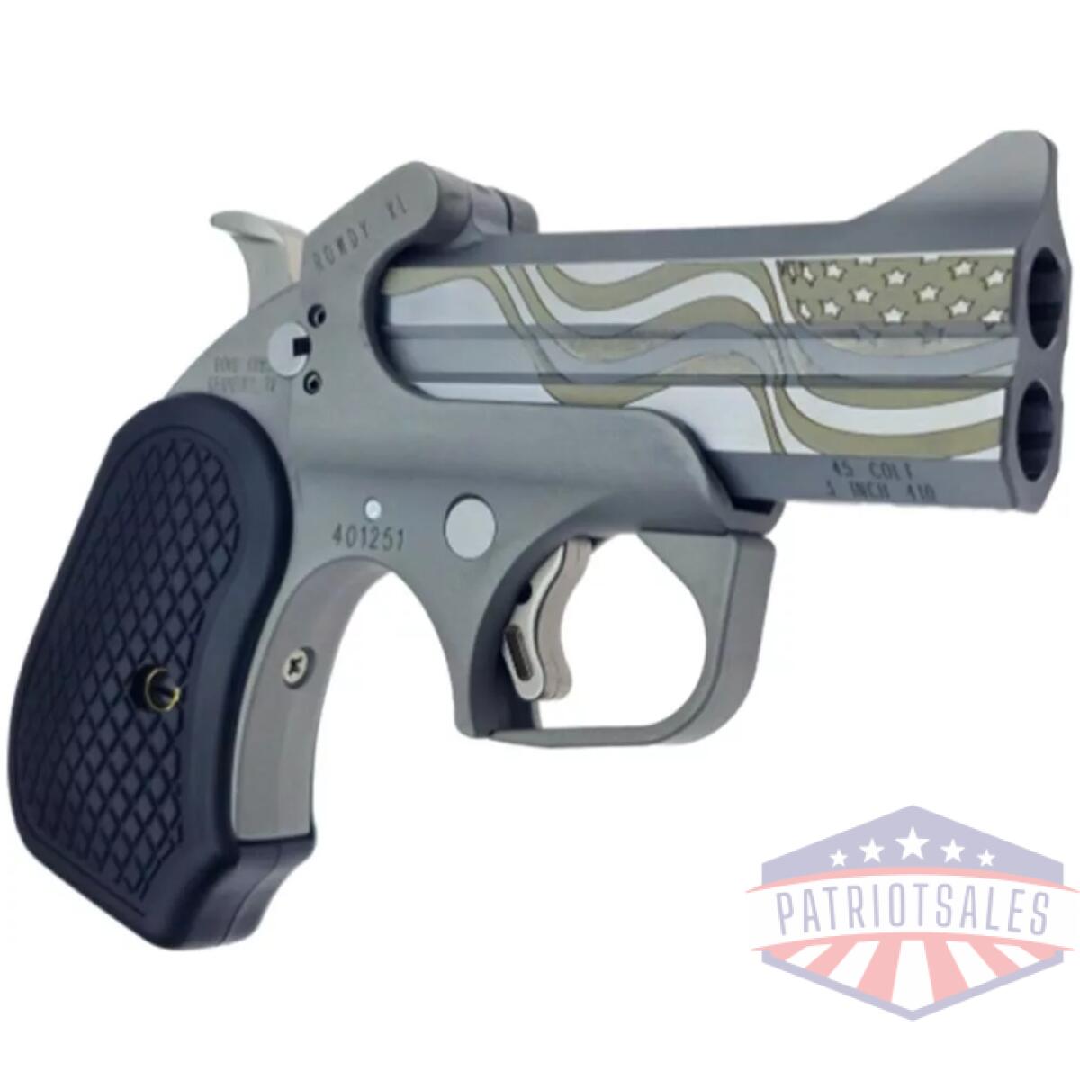 Https3a2f2fmedia. Chattanoogashooting. Com2fimages2fproduct2fberwxlflgp2fberwxlflgp-1 - bond arms rowdy xl flag package handgun. 45 lc/. 410 2rd capacity 3. 5" barrel with holster - https3a2f2fmedia. Chattanoogashooting. Com2fimages2fproduct2fberwxlflgp2fberwxlflgp 1