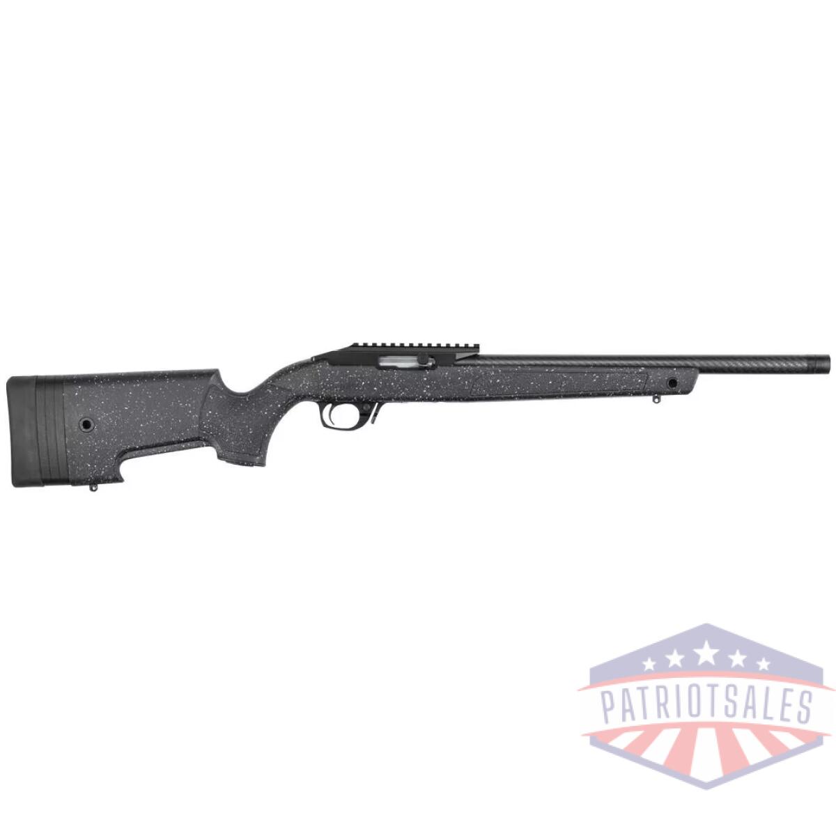 Bergara bxr rimfire rifle. 22 lr 10rd magazine 16. 50" carbon fiber barrel black/grey stock - image 1
