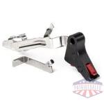 ZEV PRO FLAT FACE TRIGGER BAR KIT SMALL BLK/RED