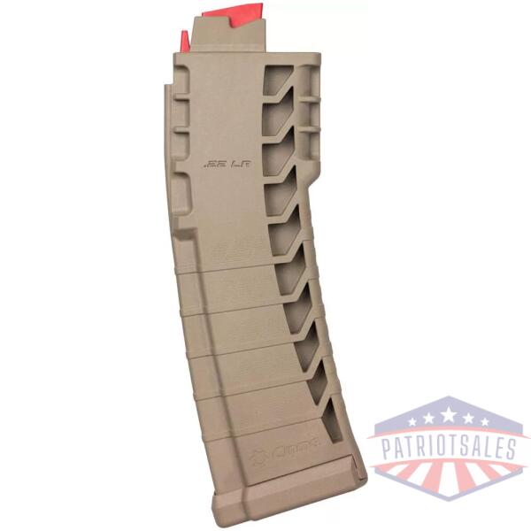 CMMG Mk4/AR15 Rifle Magazine FDE .22 LR 25/rd