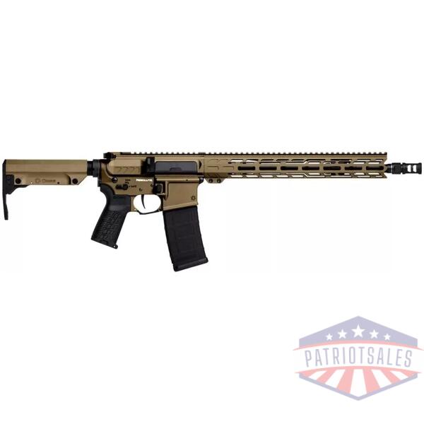 CMMG Resolute Mk4 Rifle 300 Blk 30rd Magazine 14.5"  Pinned and Welded Barrel Coyote Tan