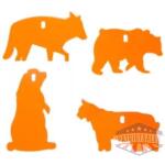 Impact Steel 4-Pack Animal Targets Rimfire Box