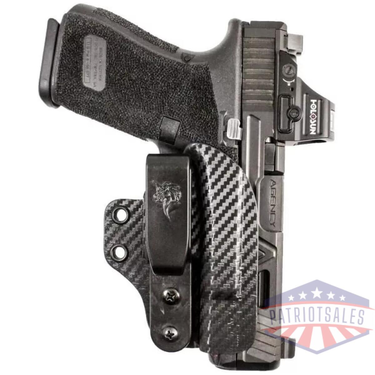 Desantis lifeguard iwb holster for glock 17 black ambi - image 1