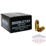 Double Tap DT Lead Free Handgun Ammunition .380 Auto 80gr SC-HP 1145 fps 20/ct