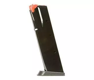Magnum Research Baby Desert Eagle Magazine Full and Semi-Compact Polymer Base .40 S&W 12/rd Black Steel