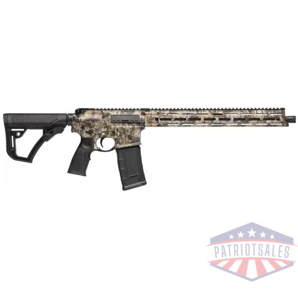 Daniel Defense DDM4 Hunter Rifle 300 Blackout 32rd Magazine 16" Barrel Kryptek Highlander