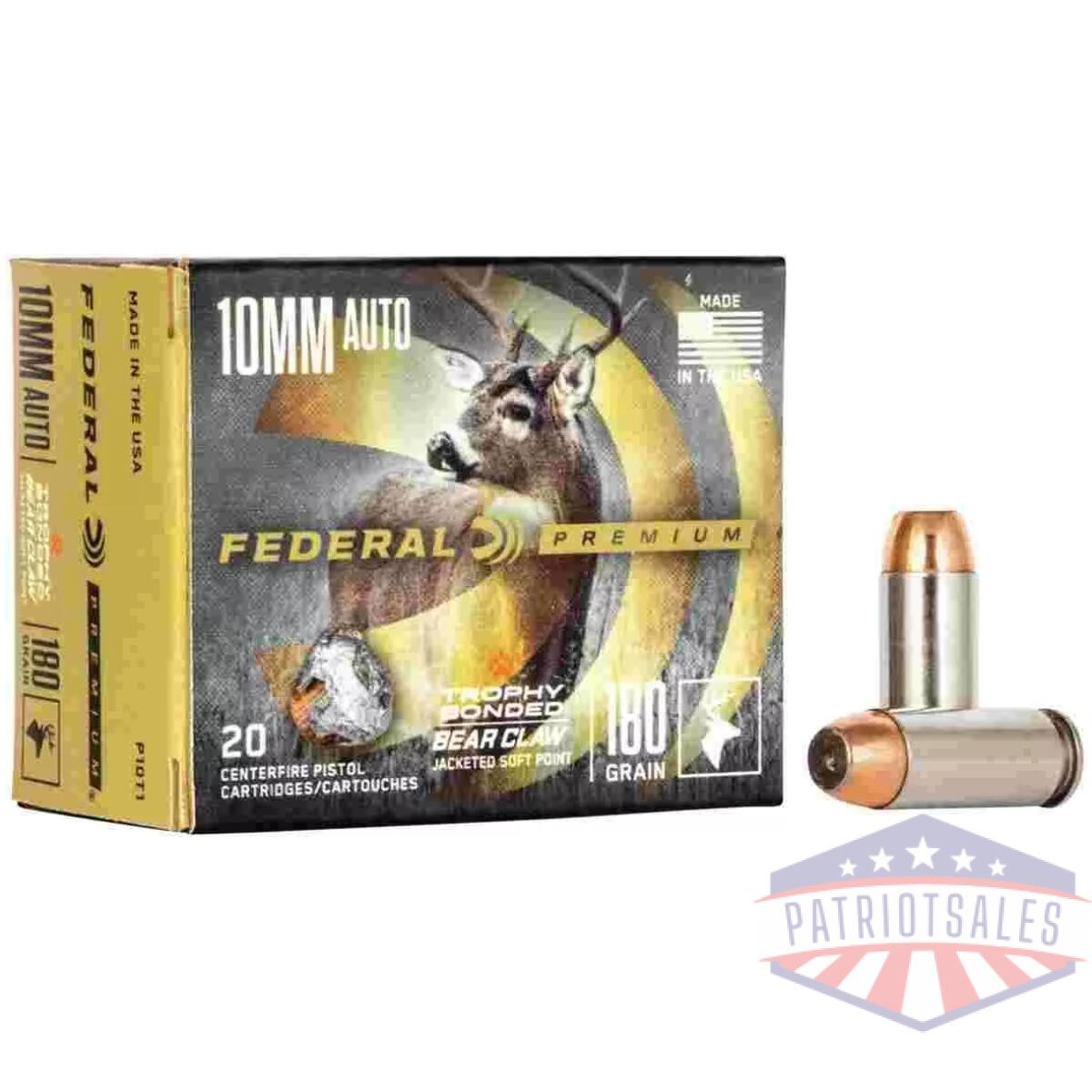 Https3a2f2fmedia. Chattanoogashooting. Com2fimages2fproduct2ffap10t12ffap10t1_1 - federal premium vital-shok handgun ammunition 10mm auto 180 gr jsp 1275 fps 20 - https3a2f2fmedia. Chattanoogashooting. Com2fimages2fproduct2ffap10t12ffap10t1 1