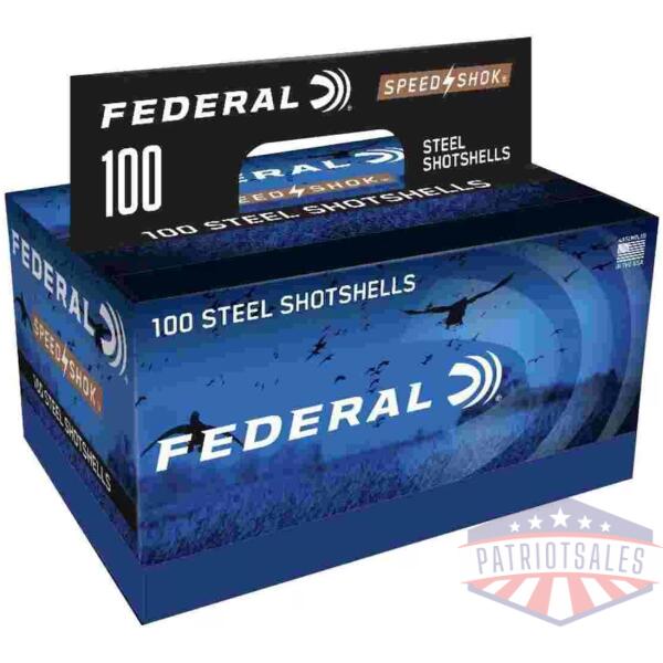 Federal Speed-Shok Shotshells 12 ga 3" 1-1/4oz 1450 fps #2 100/ct